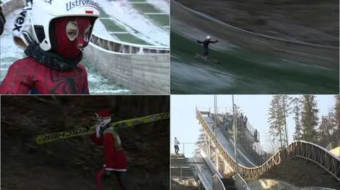 Wisła: sylwestrowe kostiumowe skoki narciarskie