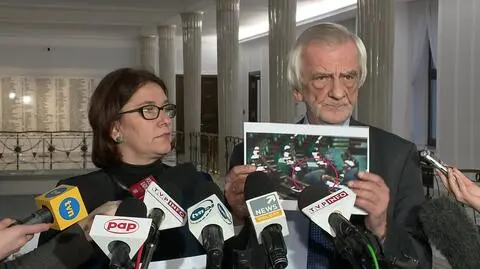 Terlecki zaprezentował zdjęcie, które ma przedstawiać incydent