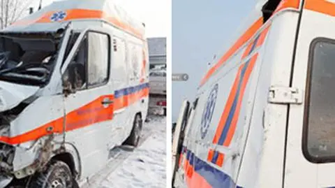 Wypadek karetki. Pacjent zginął na miejscu