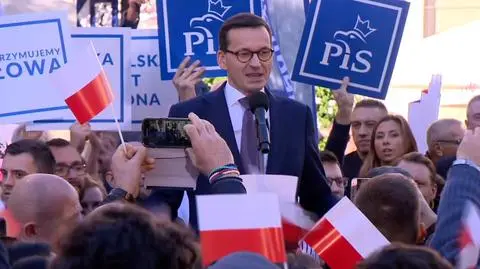 Premier w Toruniu. "PiS jest normalnością dla Polski"