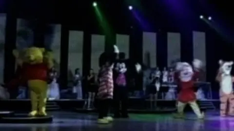 Przedstawienie w nowo otwartym teatrze w Korei Północnej