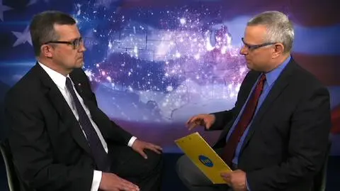 Ambasador Piotr Wilczek w rozmowie z Marcinem Wroną