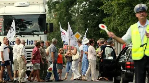 Ekolodzy blokują drogi na Kujawach