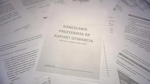 Kandeclaria prezydenta Andrzeja Dudy opublikowała raport otwarcia