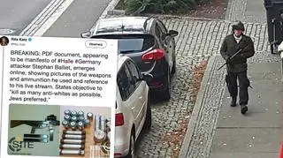 W ataku na synagogę w Halle zginęły dwie osoby 