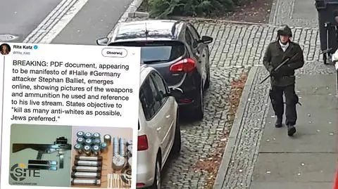 Niemcy. W internecie znaleziono "manifest zamachowca z Halle"