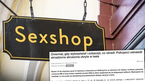 Włamanie do sex shopu w Wałbrzychu