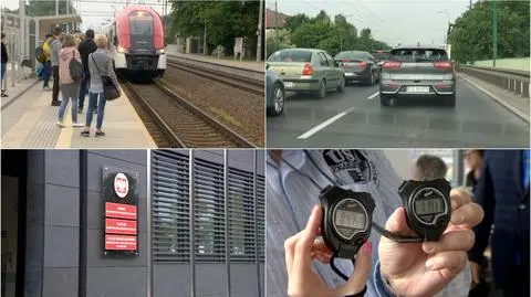 Samochód kontra pociąg. Zwycięzcy dotarli dużo szybciej