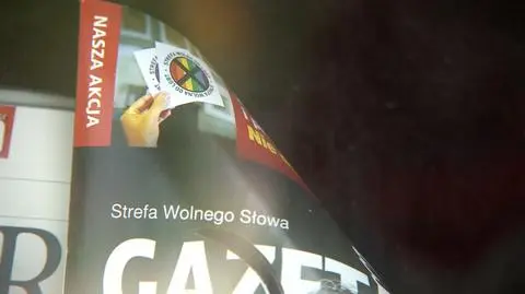 Naklejki "Strefa wolna od LGBT" sprzedawane mimo zakazu sądu