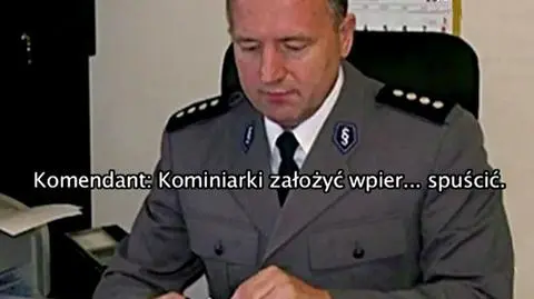 Rady komendanta żartem? "Granice zostały przekroczone"