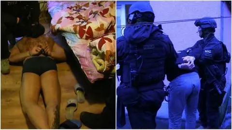 Łącznie zatrzymano sześć osób