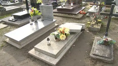 Inowrocław: 85-latkę przygniotła płyta nagrobkowa. Kobieta zginęła