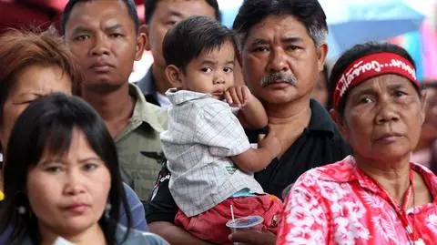 "Czerwone koszule" na górze?