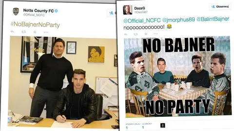 Balint Bajner w Notts County. Klub zablokował kibiców z Węgier