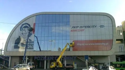 Poznań: nie chcą reklamy na dworcu