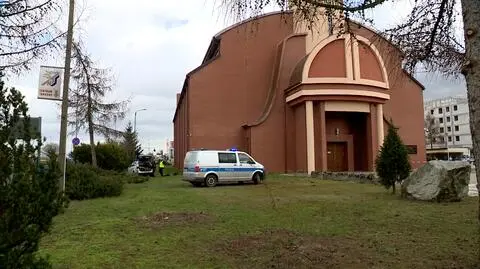 Szczecin: dwóch mężczyzn spadło z dachu świątyni