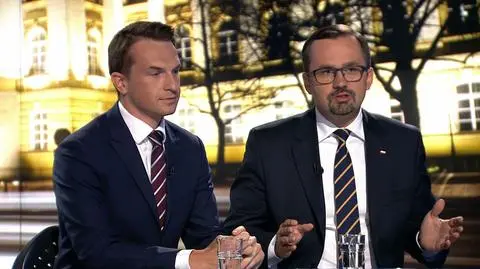 Sondaż partyjny dla Faktów TVN i TVN24. Marcin Horała i Adam Szłapka w Faktach po Faktach