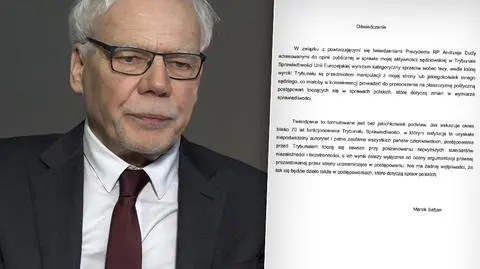 Profesor Safjan odpowiada na słowa prezydenta: kategoryczny sprzeciw