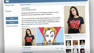 Na rosyjskim portalu społecznościowym vk.com jest wiele profili nawiązujących do ideologii neonazistowskiej