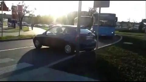 Kobieta jechała pod prąd jedną z ulic w Kaliszu