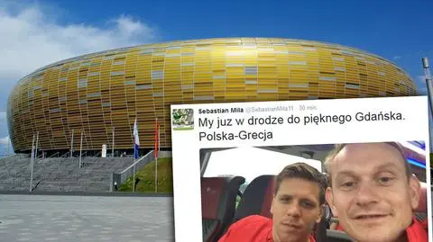 Piłkarska reprezentacja Polski już w Gdańsku