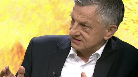 Andrzej Zybertowicz był gościem programu "Piaskiem po oczach"