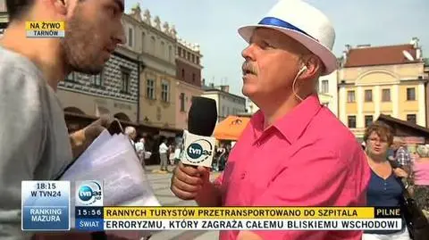 Na ulicy trzeba być gotowym na wszystko