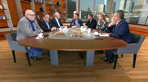 Goście "Kawy na ławę" toczyli gorącą dyskusję dot. kandydatur Donalda Tuska i Jacka Saryusz-Wolskiego na szefa Rady Europejskiej