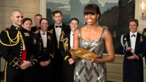 Michelle Obama uświetniła Oscary. 
Do spółki z Jackiem Nicholsonem