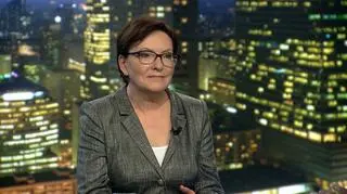Ewa Kopacz była gościem programu "Fakty po Faktach" TVN24