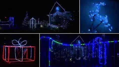 Iluminacja świąteczna w Gryfinie