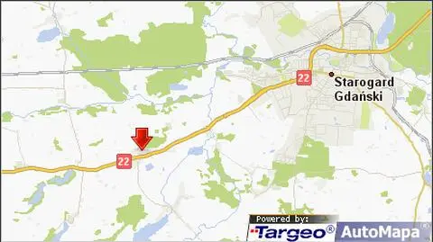 Czołowe zderzenie osobówki z tirem. Kierowca zginął na miejscu. 
