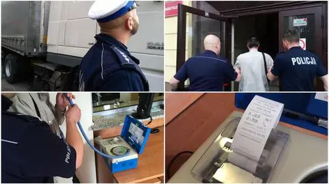 Miał 3 promile i jechał ciężarówką. Rosjanin zatrzymany