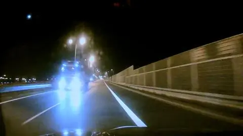 Tir jechał pod prąd na S8