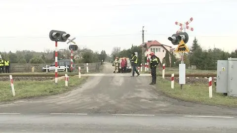Do wypadku doszło na przejeździe kolejowym