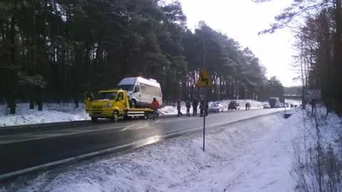 Bus uderzył w wiadukt pod Sierpcem. Wyrok dla kierowcy