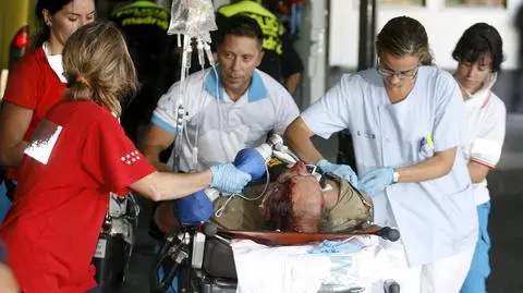 Katastrofa samolotu w Madrycie