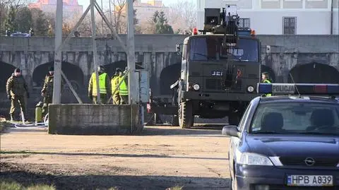 Wydobyli 200-kilogramowy niewybuch z Odry