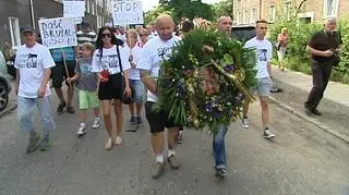 Marsz milczenia w Gdańsku