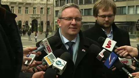 Minister Szczerski dostaje znaki?