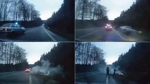 Czechy: skradzionym w Polsce autem uciekał przed policjantami