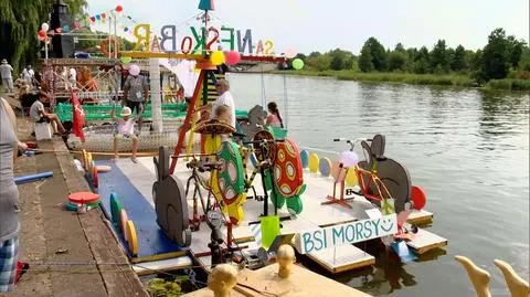 Mistrzostwa Polski w Pływaniu na Byle Czym. Wygrało San Eskobar