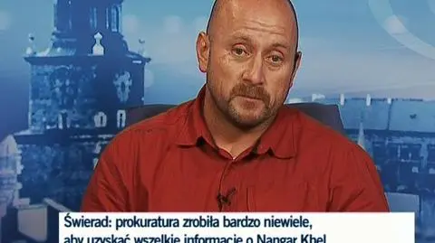 Młodszy chorąży Tomasz Świerad: Nie uwzględniono amerykańskiego raportu