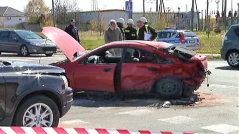 Wypadek na drodze krajowej nr 11