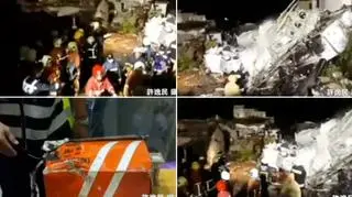 Samolot leciał na wyspę Penghu