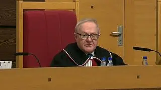 Wiceprezes TK Stanisław Biernat odpowiada oświadczeniem