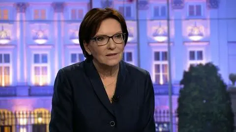 Ewa Kopacz o pomniku Lecha Kaczyńskiego