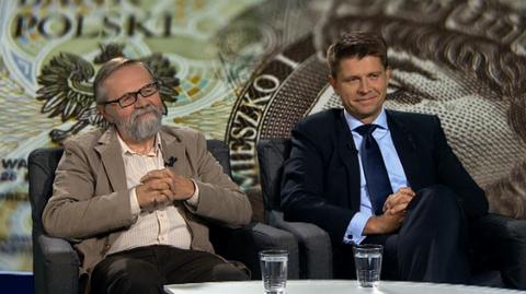 Gośćmi "Faktów po faktach" byli ekonomiści Ryszard Bugaj i Ryszard Petru