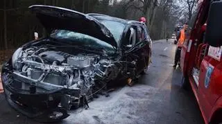 Cztery osoby trafiły do szpitala