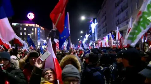 Dwie manifestacje w rocznicę stanu wojennego
